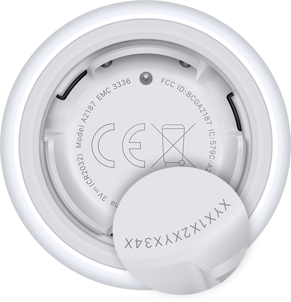 AirTag Serial Number Location